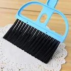 Dustpan and Brush Set | Hand Broom Cleaning Tool for Table, Desk, Car Kitchen | Animal Waste Dusting 