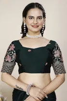 Chiffon Woven Design Saree for Women 