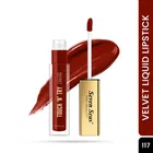 Seven Seas Liquid Lipstick for Women, Maroon Shade 