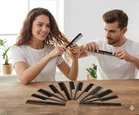 Premium Hair Comb Set - Detangling & Styling Combs For All Hair Types 