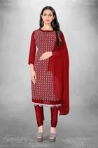 Georgette Unstitched Dress Material for Women 