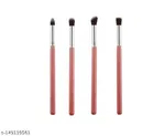 Pink Brush   4Pcs/Set Professional Eye Brushes Set Foundation Mascara Blending Pencil Brushes Makeup Tools Cosmetic 