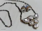 Alloy Mangalsutra with Earrings for Women 