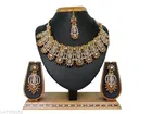 Gold Free Size Jewellery Set for Women