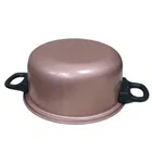 Aluminium Non-Stick Deep Frying Pan, Brown, 20 cm, 2000 ml
