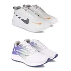 Sports Shoes for Men, Multicolor, Pack of 2 