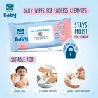 Parachute Advansed Baby Face & Body Baby Wipes With Virgin Coconut Oil + 99% Pure Water, 72 Pulls