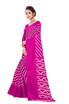 Cotton Linen Printed Saree for Women 