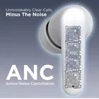 Aroma NB138 Ascrow Earbuds with ANC - 70H [Pearl White]
