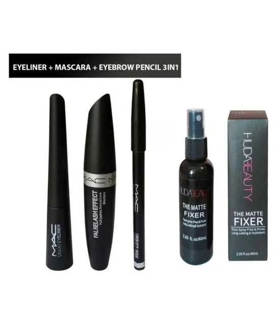 Lenon Makeup Accessory Huda Beauty Fixer Spray with 3 in 1 Makeup Setting Spray (210 g) (Pack of 2) (D233)