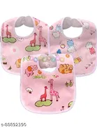 Best Quality Baby Bibs Pack Of 3 Chit Buttoned Waterproof