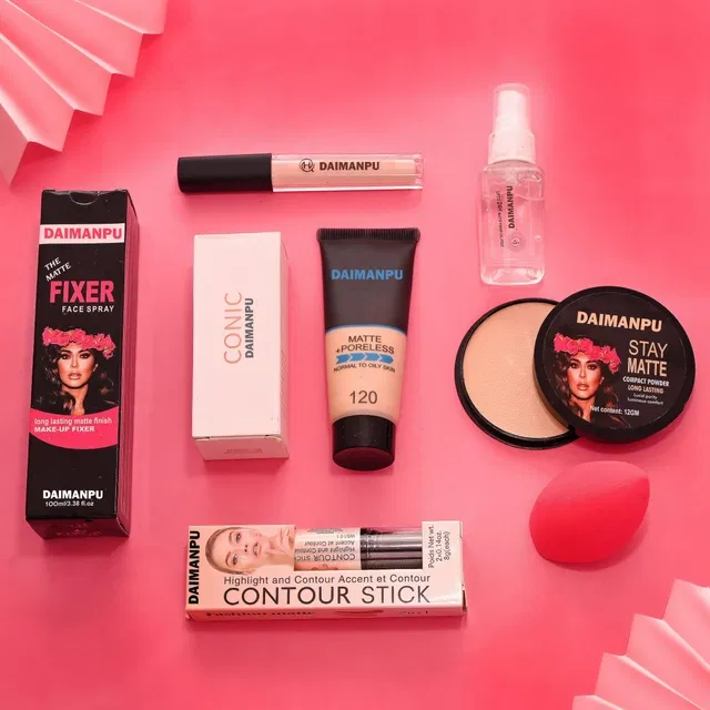 Combo of Face Makeup (Set of 8)