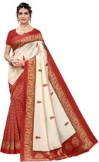 Mysore Silk Printed Saree for Women 