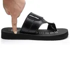 Ortho + Rest Synthetic Leather Flipflop For Men 