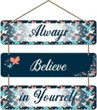 Home Decorative Items Love Family Wooden Wall Hanging For Home Decor (Wh_5303Nn) (14 Inch X 12 Inch, Black)