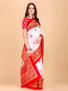 Art Silk  Printed Saree for Women 
