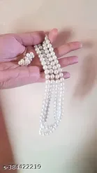 Bead Pearl Combo Jewellery Set