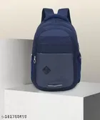 Polyester Backpack for Men & Women, Blue