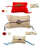 Metal Rakhi, Pack of 3