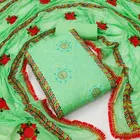 वीमेन अन्स्टिचड ड्रेस मटेरियल सूट 