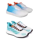 Sports Shoes for Men, Multicolor, Pack of 2 