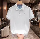 Cotton Matty Solid T-shirt For Men, White 