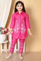Rayon Printed Cloting Set for Girls 