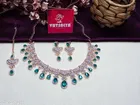 Rose Gold Finish Necklace Set for Women 