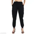 Cotton Blend Trouser for Women 