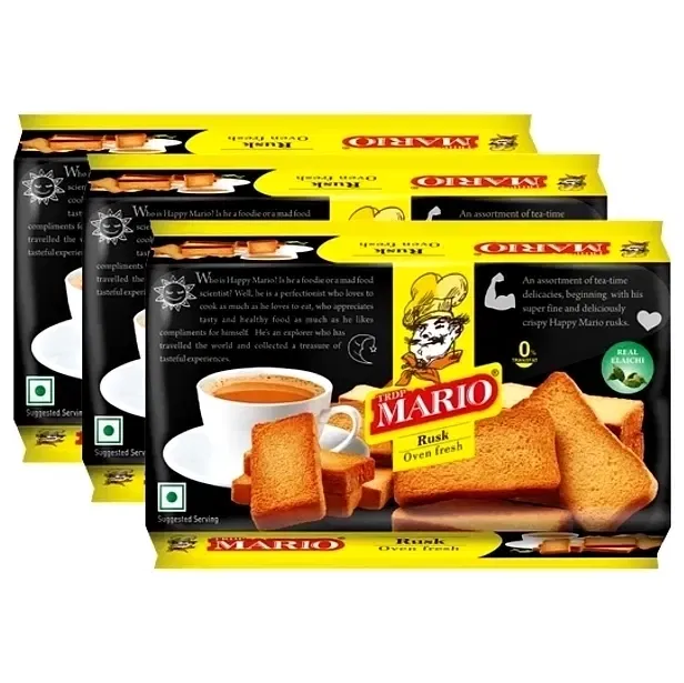 मारियो रस्क 3X60 g (सेट ऑफ़ 3)