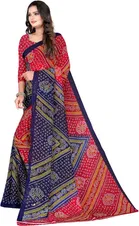Georgette Printed Saree for Women 