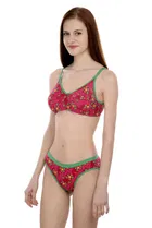 Pibu वीमेन कॉटन ब्रा पैंटी सेट 