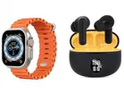 Tecsox 2.19" Screen BT Calling Smart Watch 