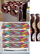Knit 7 Pcs Fridge Cover Set 