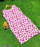 Crepe Printed Kurti for Women 