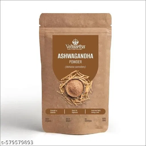 Vedaartha Ashwagandha Powder, Pack of 5 (100 g)