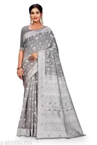 Cotton Zari Woven Saree for Women 