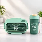 Delicious Lunch Box with Sipper Sea Green