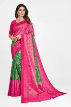 Art Silk Printed Saree for Women 