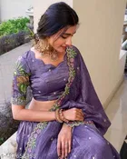 Embroidered Lehenga Choli for Women 