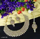 Elegant Alloy & Pearl Jewellery Sets
