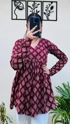 Floral Printed Kurti for Women, Pack of 2 