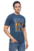 Round Neck Printed T-Shirt for Men 