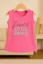 Printed Cotton Blend Dress for Girls 