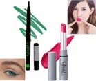 Glam21 Long Lasting Lipstick with Waterproof Kajal 