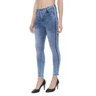 Denim Straight Fit Jeans For Women, LIGHT BLUE 