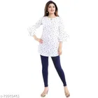 Three-Quarter Sleeves Top for Women 