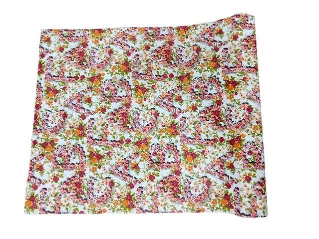 Laminated Non Woven Multipurpose Kitchen Cabinet Drawer Shelf Mat (Multicolor, 45x500 cm)