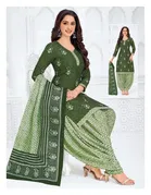 Crepe Floral Punjabi Suits for Women 