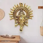 Metal God Ganesh Wall Hanging 